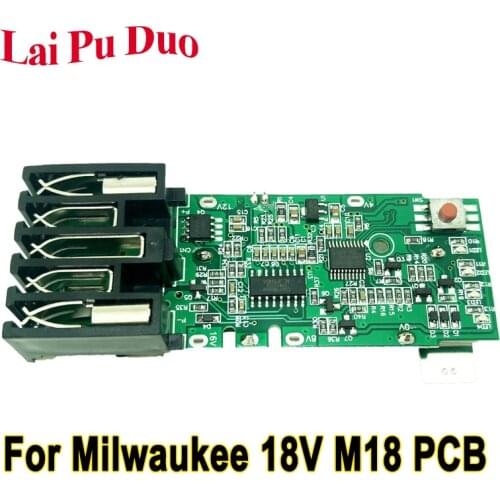 For Milwaukee M18 18V PCB Board Electric Power Tool Replacement Lithium Battery Protection Circuit Board