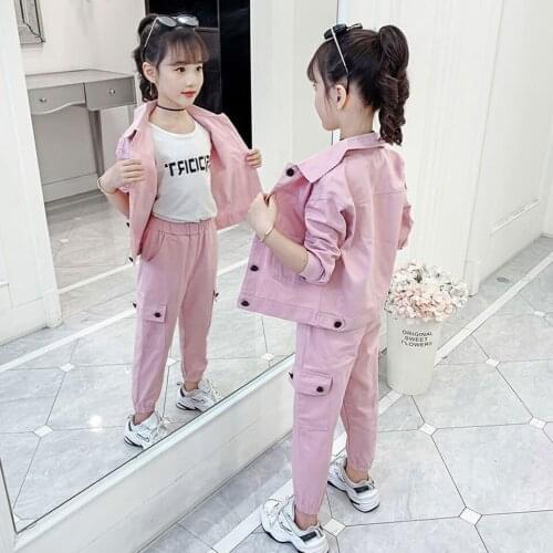 2021 Newborn Baby Girls Casual Cute Full Sleeve Tops Coat+Pant 2Pieces Outfits Cute Spring Autumn Fashion Girl Clothes Outfits