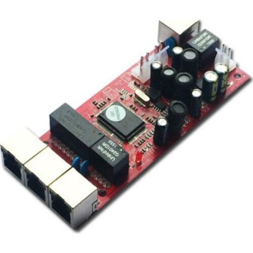 Industrial switch module 4 port 10/100/1000mbps Un management Ethernet switch RJ45 port unmanaged commercial Ethernet switch