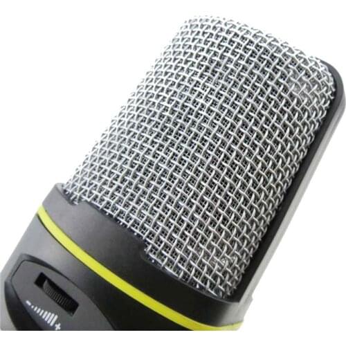 Wired Stereo Capacitance Microphone Tripod Black Microphone Game Recording Capacitor Tripod Microphone Can Be Used For Computer