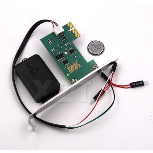 High Quality Mini PCI-e Desktop PC Remote Controller 20m Wireless Restart Switch Turn On/OFF For Desktop Computer mini Switcher