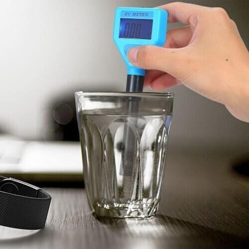 EC Meter Water Quality Tester Detector EC Tester Digital Water Quality Tester Pen type conductivity(EC) water quality analyzer