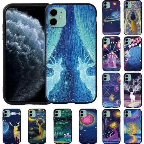 Silicone Phone Case for Apple Iphone 6/6S/6plus/6S Plus/7/8/7 Plus/8 Plus/SE/XR/11/11 PRO/11 Pro Max Shockproof Case Cover