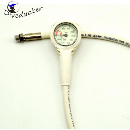 Light absorption luminous dial diving pressure gauge single gauge shockproof plastic meter cover