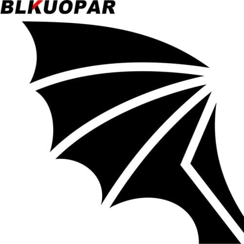BLKUOPAR for Bat Wing Decals Vinyl Car Stickers Windshield Skateboard Waterproof Air Conditioner Sunscreen Funny Decoration