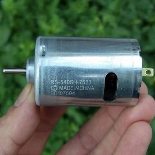 MABUCHI RS-540SH-7523 DC 6V-9V 7.4V 19800RPM High Speed High Torque Power Tool Motor 540 for Electric Drill Garden Tool Car Boat