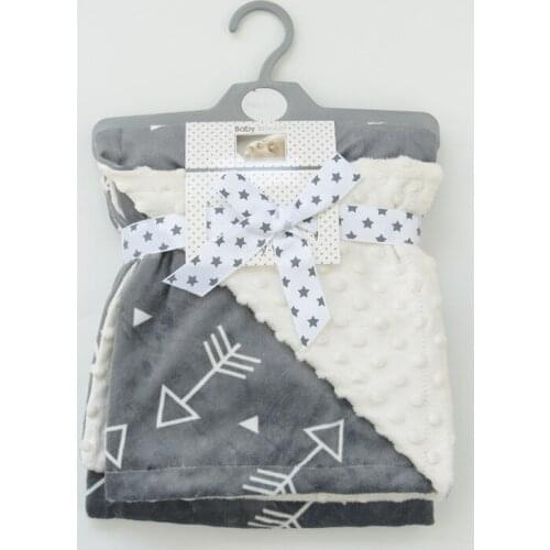 ZWF1017 Baby Blanket Swaddle Wraps Good Quality Cotton Bamboo Fiber Baby Blankets Newborn Bamboo Blankets