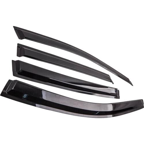 4pcs Weathershield Weather shields For Honda CRV CR-V 4 Door 2007-2011