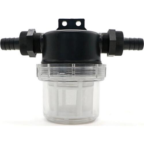 50Mesh Clean Ultrafine Filtration Water Filter 20/25mm Barbed Interface Garden Irrigation Agriculture Visible Filter Transparent