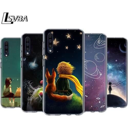 Little Princess Fox For Samsung Galaxy A90 A80 A70 A60 A50 A40 A30 A32 A52 A72 A02S A2 A20S A20E A10S A10E A10 Phone Case