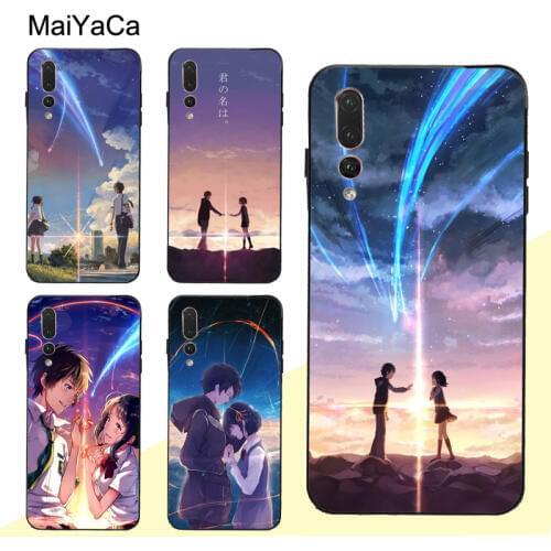 MaiYaCa Anime Your Name Kimi no Na wa Case For Huawei P30 Pro P40 P10 P20 Lite Mate 20 30 10 Lite P Smart 2019 Z