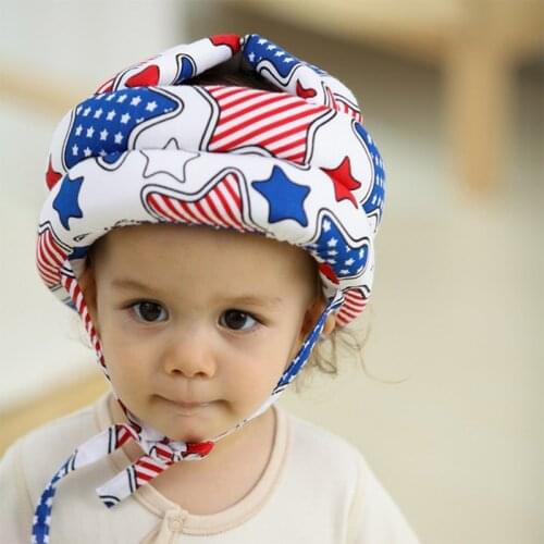 Toddler Infant Safety Helmet Baby Hat Helmets Learn to Walk Hat Baby Protective Play Helmet Soft Comfortable Harnesses Cap