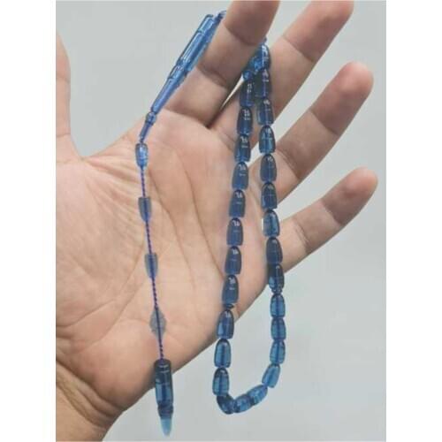 Islamic Tasbih Muslim Rosary Beads 33 Prayer Rosary For Men Bracelet For Men Accessory amber oltu amber stone Handmade Turkey