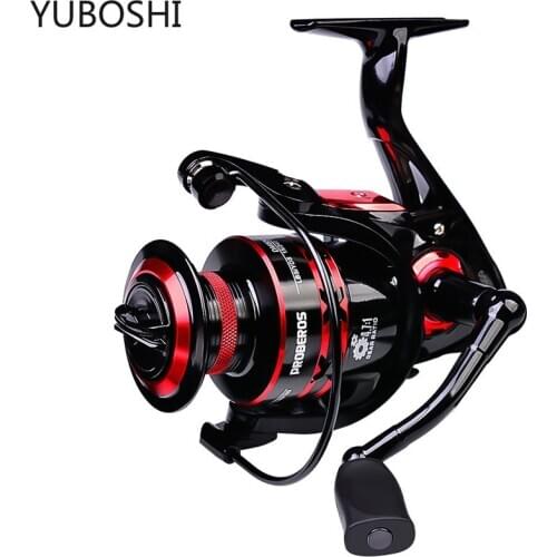 YUBOSHI 5.2:1/4.7:1/4.9:1 Gear Ratios Resistant Spinning Reel 1000-8000 Aluminum spoolSaltwater Fishing Reel