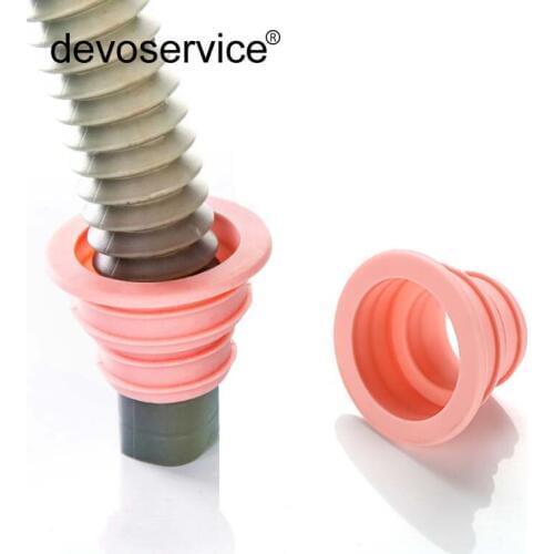 Creative Silicone Sealing Plug Silicone Sewer Pipe Deodorization Ring Washer Deodorant Telescopic Tank Sewer Control Drain Seal