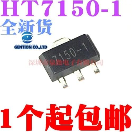 50PCS HT7150-1 SOT89 three-terminal voltage regulator chip in stock 100% new and original