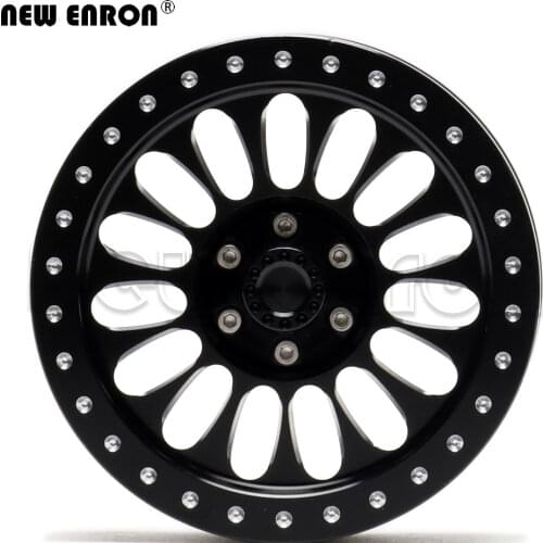 NEW ENRON 15 Hole Alloy 2.2" 63*51*35 Beadlock Wheels Hub Rim for 1:10 RC Crawler Traxxas Axial SCX10 SCX10 II 90048 RR10 TRX-4