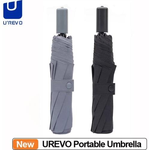 Urevo Portable Umbrella Gift for Kids Men Women family UV Sunny Rainy Windproof 1-2 person 90 points minutes Umbrella