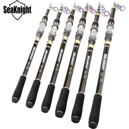 SeaKnight Fishing Rod 1.8M 2.1M 2.4M 2.7M 3.0M 3.6M Telescopic Spinning Type Sea Fishing Rods 98% Carbon Rod