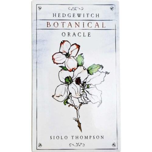 Tarot Cards Hedge Witch Botanical Oracle Tarot Magic Board Card Game English Divination Tarot Family Party Playing Cards