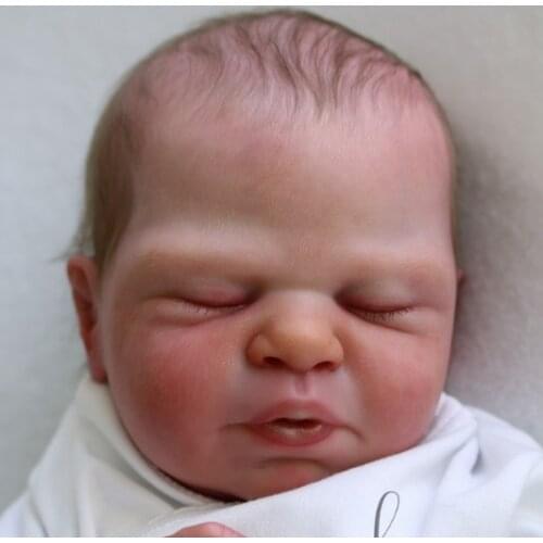 NPK 19.5inch Macie Reborn Vinyl Doll Kit Flexible Soft Touch Unfinished Doll Parts