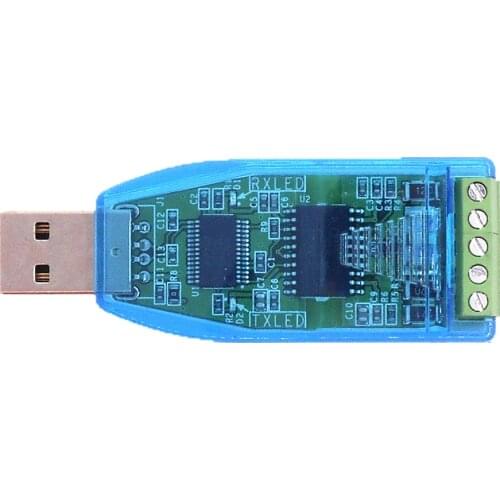 YN485I industrial grade lightning protection magnetic isolation USB to RS485 USB 485 serial data line converter YN-485I