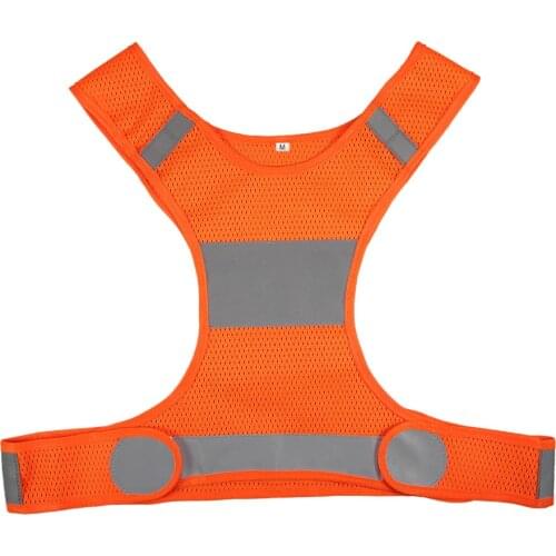 Cycling Vest Outdoor Running Reflective Vest cloth Adjustable Lightweight Safety Vest Sports Gear for Women Men Jogging ciclismo