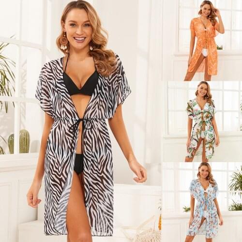 Женские пляжные накидки ZWEMPAK China At AliExpress