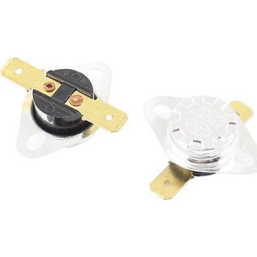 2 Pcs KSD301 2P 85C Temperature Control Switch Thermostat Protector AC 250V 15A NC