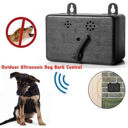 Anti Barking Stop Bark Ultrasonic Pet Dog Repeller Outdoor Dog Stop No Bark Control Training Device Pets Dogs Supplies