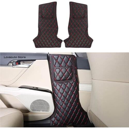 Car B Pillar Anti-kick Mats Car Interior Protector Side Edge Protection Pad For Toyota Camry 2018 2019 2020 2021 Accessories