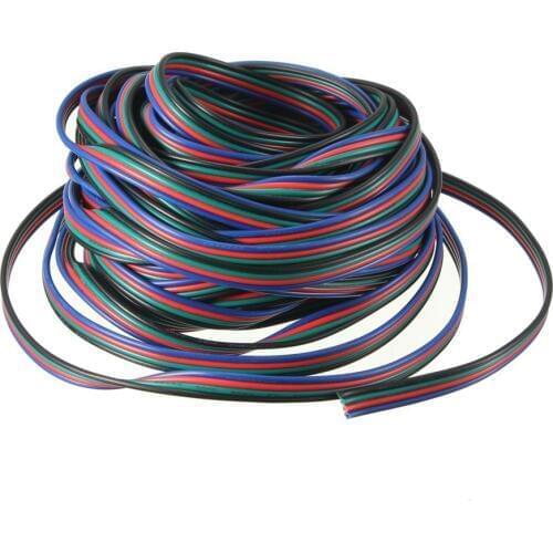 Export 4 spell 4PIN led extension cable RGB extension cable 18/20 / 22AWG stock