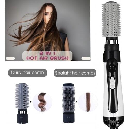 3 In 1 Hair Dryer Brush Blow Dryer Comb Hot Air Styling Brush Hairdryer Hairbrush Electric Hair Blowing Brush Hair Straightener