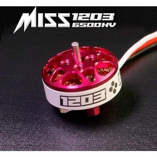 FPVRacer Miss 1203 6500KV 2-4S Brushless Motor for RC FPV Racing Freestyle 2inch 3inch Cinewhoop Ducted Drones DIY Parts