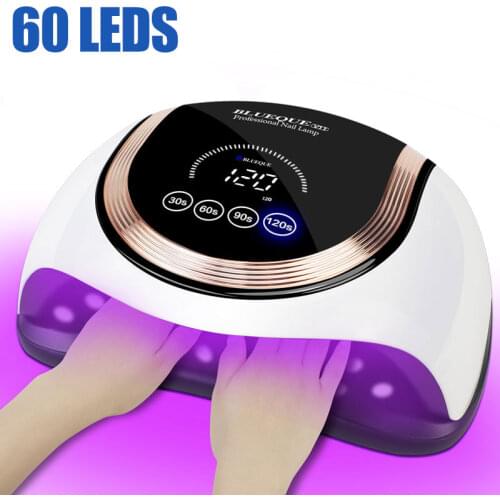 Powerful Nail Dryer For Nails Professional UV LED Nail Lamp For Drying Nails Nail Manicure For All Types Nail Gel Salon Nail
