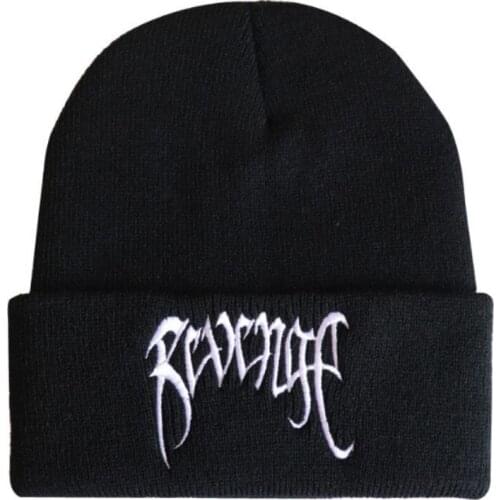 Men and Women Sports hat Winter Rock Rapper Hip hop Knit hat Embroidered beanies caps Skullcap for winter