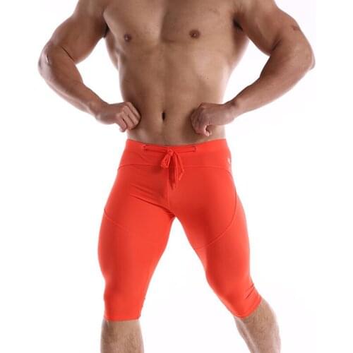 Mens Running Shorts Man Quick Dry Training Fitness Compression Gym Shorts Mens Short Fitness Tight Trousers