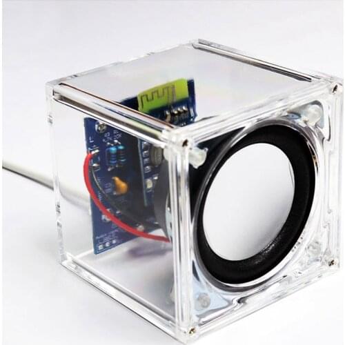 1SET Bluetooth speaker production kit ring electronic DIY small power amplifier mobile phone speaker