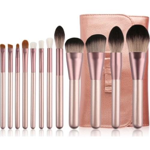 Professional Makeup Brushes Set Large Fluffy Powder Foundation Eye Shadow Blending Cosmetic Beauty Tools Kit Hot