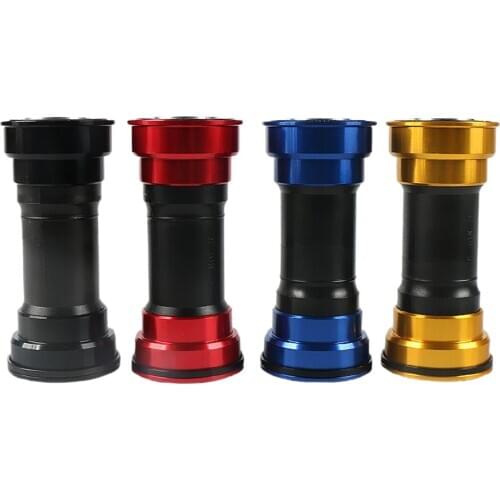 MTB Bike Bicycle External Bearing Bottom Bracket for Shimano FSA 24mm Crankset, Easy to Install