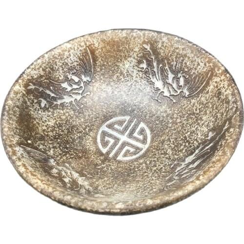 The jade bowl of Xiuyu in Liaoning imitates the ancient Phoenix bowl of Qing Dynasty