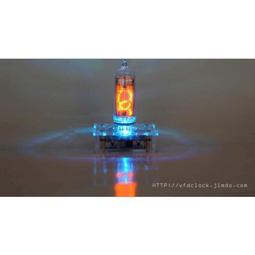 New version - pluggable IN-14 single tube glow clock, NIXIE glow tube, DIY clock, USB power supply