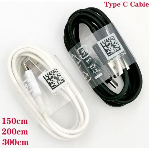 Original Samsung 150cm/200cm/300cm USB 3.1 TYPE-C Fast Charging Data Cable For Samsung Galaxy A70S A50S A30S M60 M51 A21S M31S