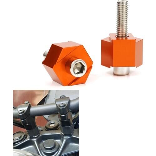 Fit For KTM 390 Adventure 2019 2020 2021 Handlebar Bar Mount Riser CNC Billet Aluminum 390ADV Handlebar Risers