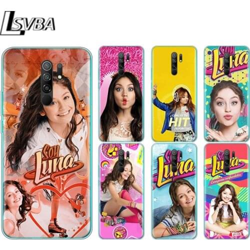 Cute Soy Luna Silicone Cover For Xiaomi Redmi Note 9 9A 9AT 9C 9S Pro Max 9T 8T 8 7 6 5 Pro 5A 4X 4 Phone Case