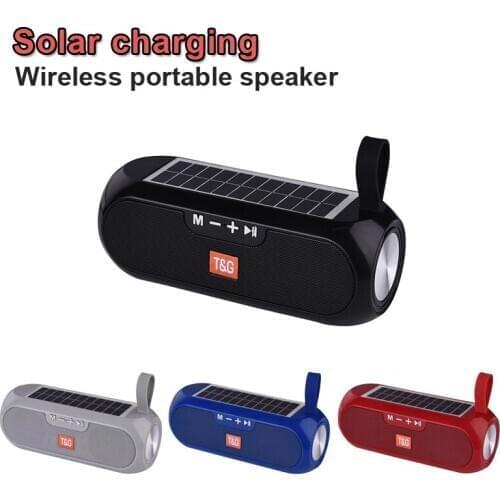 Outdoor waterproof portable bluetooth speaker, stereo, solar battery, wireless bluetooth speaker, music center, mp3 caixa de som