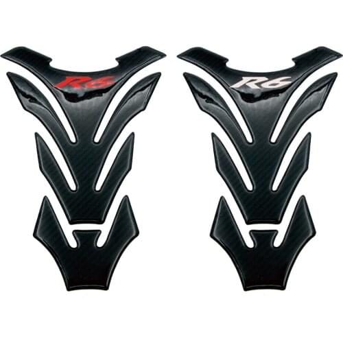 Universal For Yamaha R6 YZF R 6 YZF-R6 Motorcycle New 3D Carbon Fiber Fuel Tank Pad Cover Protector Decals High Quality Stickers