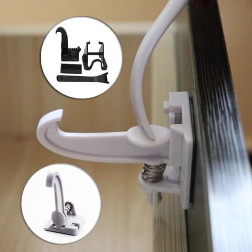 10 pack Cabinet Locks Child Safety Latch, Baby Proofing Cabinets Drawer Lock with Adhesive Easy Installation