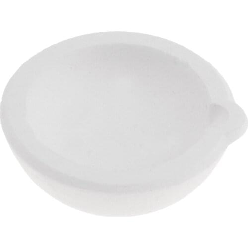 100g Quartz Silica Melting Crucible Dish for Gold Silver Aluminium Metal Jewelry