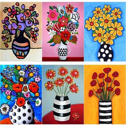 5D DIY Diamond Painting Flower Diamond Embroidery Scenery Cross Stitch Full Square Round Drill Crafts Home Decor Manual Art Gift
